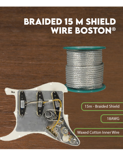 Cable 15 m trenzado protegido Boston® 2