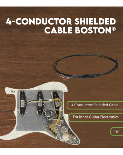 Cable 4 hilos conductores protegidos Boston® 2