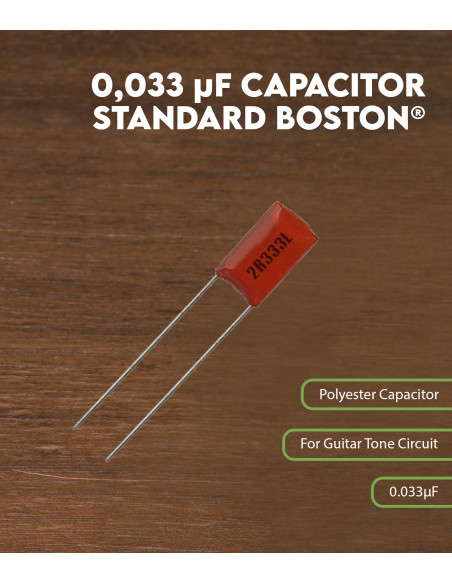 Características Condensador 0,033 µF estándar Boston®