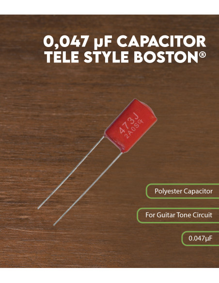 Características Condensador 0,047 µF Tipo Tele Boston®