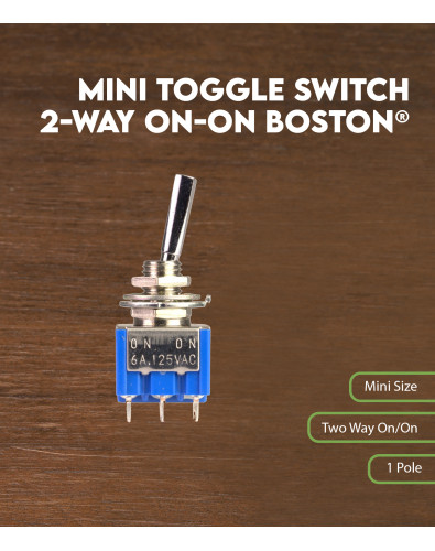 Mini conmutador de 2 posiciones on-on Boston® 2