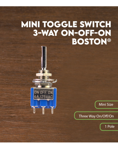Mini toggle switch 3-way... 2