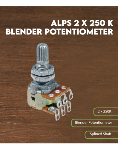 Potentiomètre ALPS 2 x 250... 2