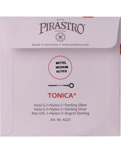 Juego de Cuerdas Pirastro Tónica para Viola 2