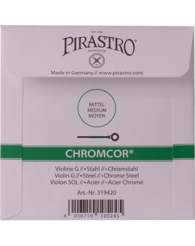 Juego de Cuerdas Pirastro Chromcor para Violín 2