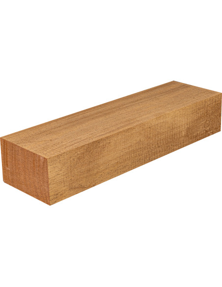 African Mahogany Block for Heel 300 x 85 x 57mm