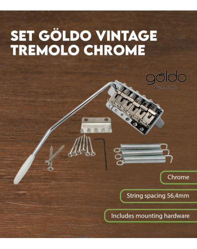 Kit Tremolo Vintage Chrome... 2