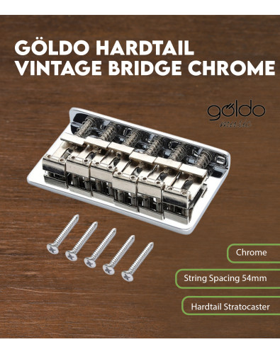 Puente HardTail Vintage Cromado Göldo 2