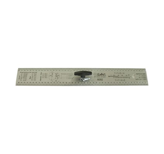 Luthier Straightedge ruler handle 45...