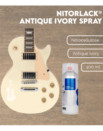 Laca Nitrocelulosa Nitorlack® Marfil Viejo Spray 2