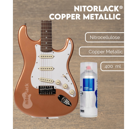 Nitorlack® Copper Metallic Nitrocellulose Lacquer Spray | Maderas