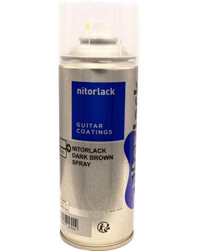 Nitorlack® Dark Brown Nitrocellulose Lacquer Spray