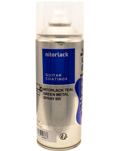 Laca Nitrocelulosa Nitorlack® Teal Green Metallic Spray