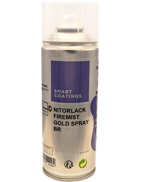 Laca Nitrocelulosa Nitorlack® Firemist Gold Spray