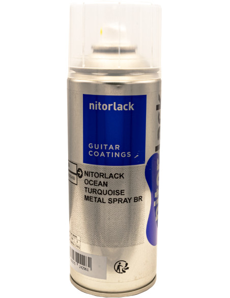 Laque Nitrocellulosique Nitorlack® Ocean Turquoise Metallic Spray
