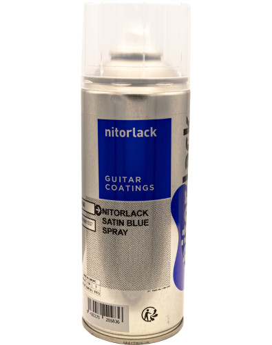 Laque Nitrocellulosique Nitorlack® Bleu Satiné Spray