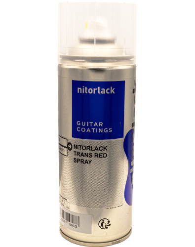 Laque Nitrocellulosique Nitorlack® Rouge Foncé Spray