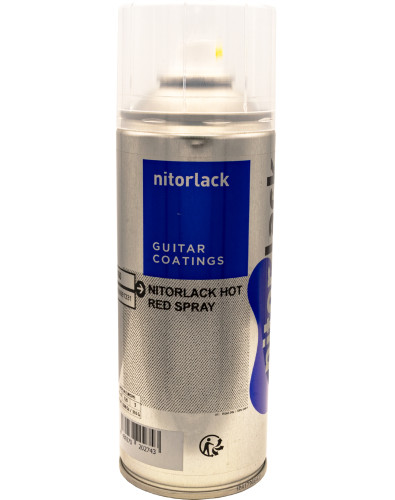 Laca Nitrocelulosa Nitorlack® Rojo Bólido Spray