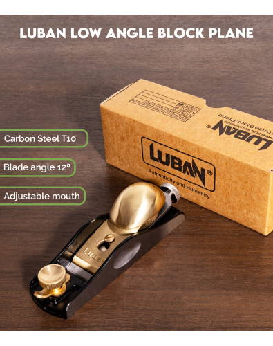 Rabot Luban Block à Faible Angle 2