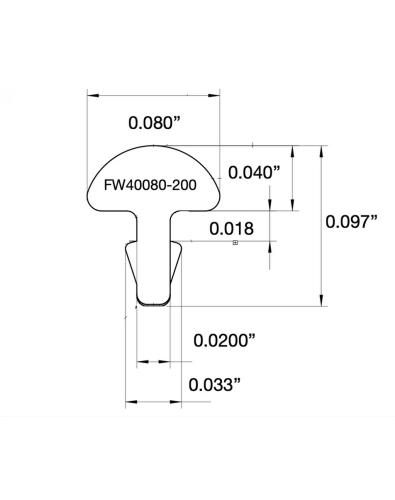 Set of 3 Straight Fret Bars Jescar Nickel Silver FL40080-200-P3 2