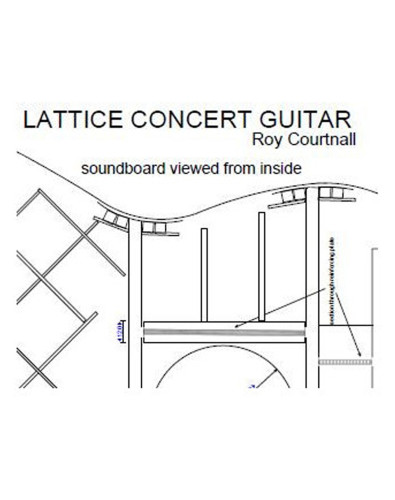 Plano Guitarra Concierto Lattice-Braced