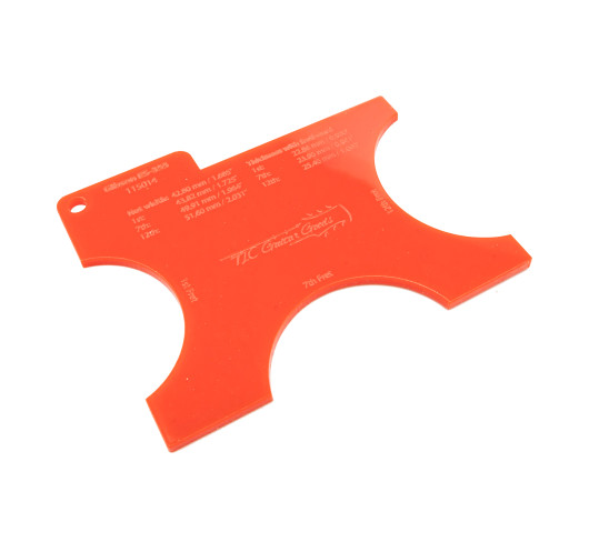Gibson ES-355 neck shaping template