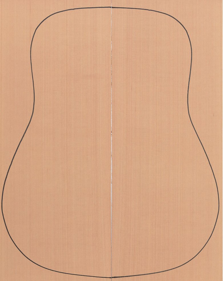 Tables Cèdre Rouge AAA Séchage Naturel 30 Ans Guitare Acoustique 2