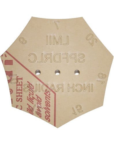 Fingerboard radius gauge
