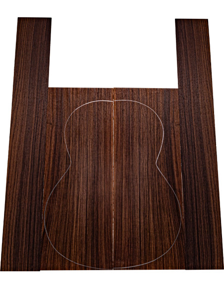 Set Palissandre des Indes AA Séchage Naturel 20 Ans Guitare Classique