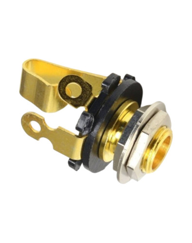 Jack Socket Gold Mono JSBM...