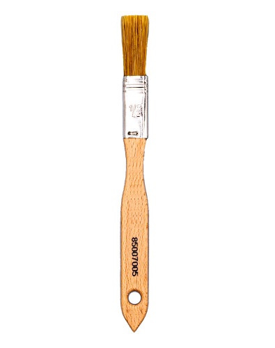Pinceau Plat en Soies Naturelles 1/2 Pouce