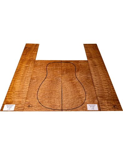 Jeu Guitare Acoustique Sapelli Quilted MB Exclusive Nº145 2