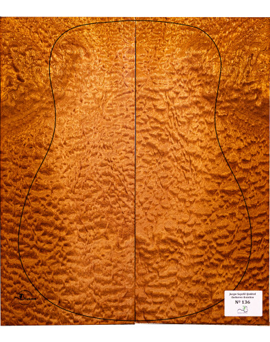 Quilted Sapele Set Nº136 Acoustic Guitar MB Exclusive