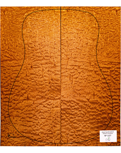 Quilted Sapele Set Nº127 Acoustic Guitar MB Exclusive