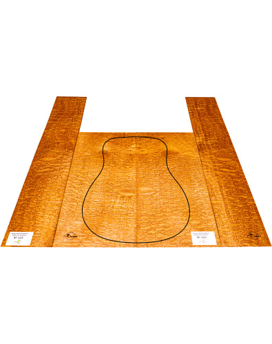 Jeu Guitare Acoustique Sapelli Quilted MB Exclusive Nº125 2
