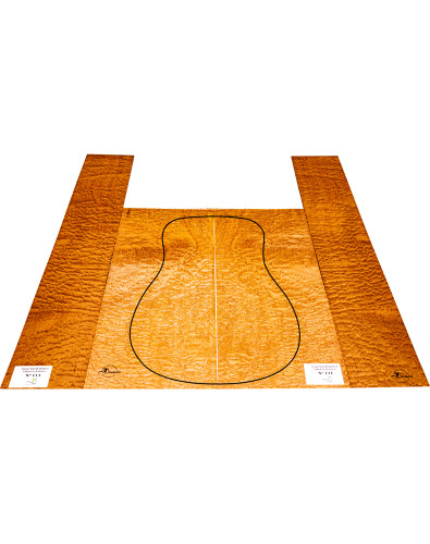 Jeu Guitare Acoustique Sapelli Quilted MB Exclusive Nº111 2