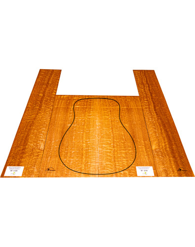 Jeu Guitare Acoustique Sapelli Quilted MB Exclusive Nº110 2