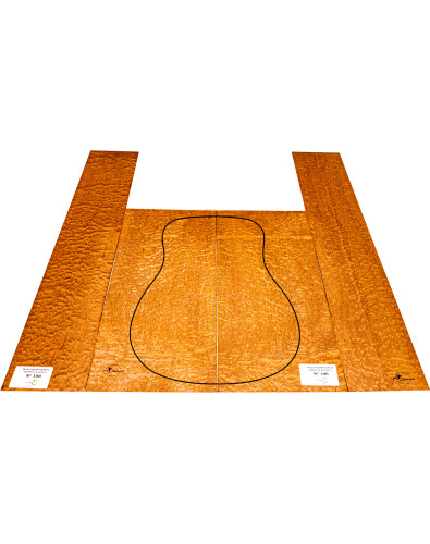 Jeu Guitare Acoustique Sapelli Quilted MB Exclusive Nº108 2