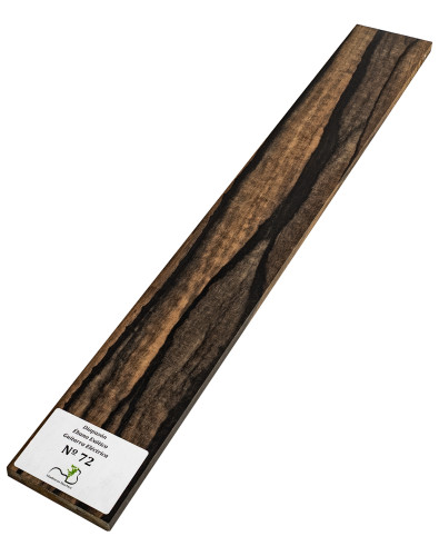 Exotic Ebony Electric/Acoustic/Archtop Guitar Fingerboard MB Exclusive Nº72 2