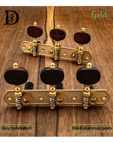Clavijero Der Jung Guitarra Clásica DJ106GX‑R5‑S4 2