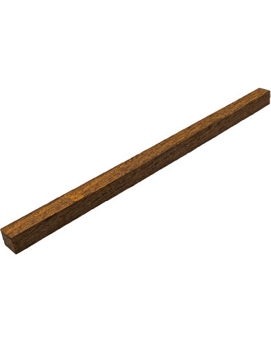 Baqueta Wengué 450x20x20mm