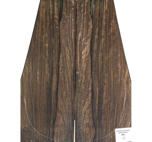 Juego Malaysian Blackwood Guitarra...