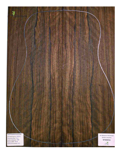 Juego Malaysian Blackwood...