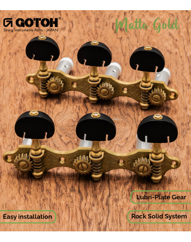 Clavijero Gotoh Guitarra Clásica MTG 35AR510QC/KB-MTG 2