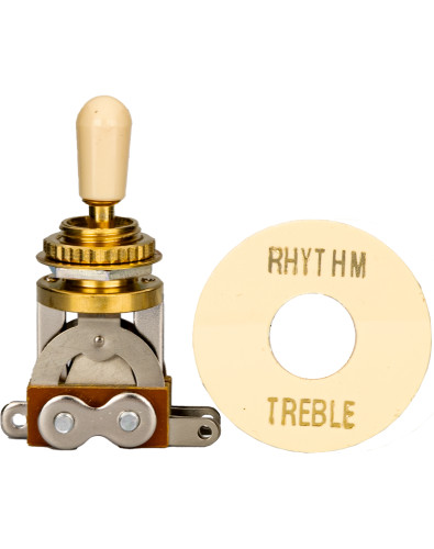 Gold toggle switch 3-way...