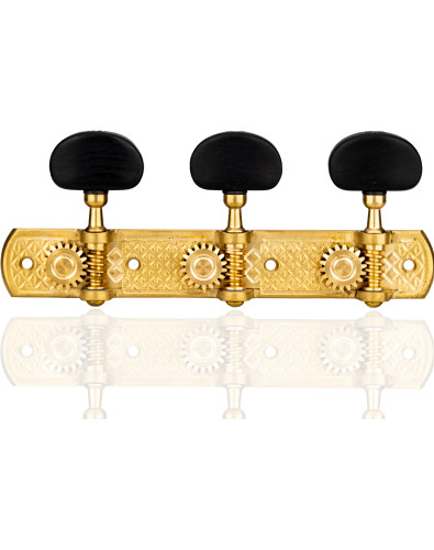 Aparicio Classical Guitar Machine Head Caceres Model Satin/Ebony
