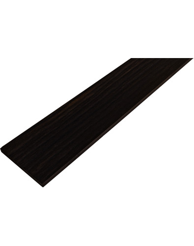 Brankowood® FSC 100% Black A+ Fingerboard 720x105x9 mm