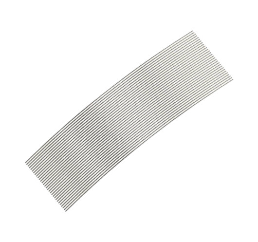 Hosco HF-J1 Fretwire 18% Nickel-Silver Jumbo Refret 30 Pieces 50 cm
