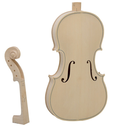 4/4 Violin Kit (Spruce, Maple and Ebony)