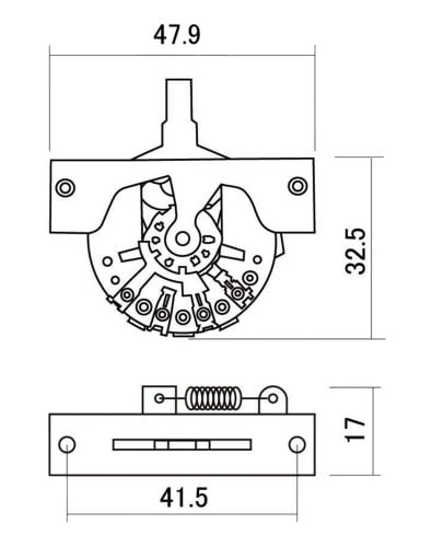 CRL 5-Way Selector Switch 2